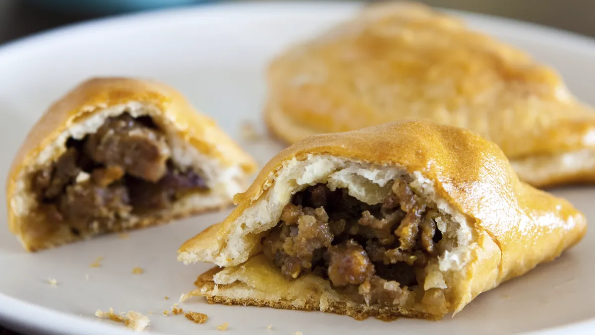 Apple and Sausage Mini Hand Pies