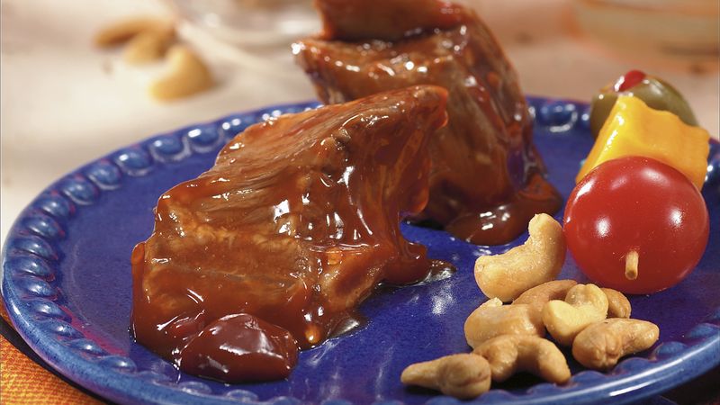 Slow-Cooked Hot-and-Spicy Riblets