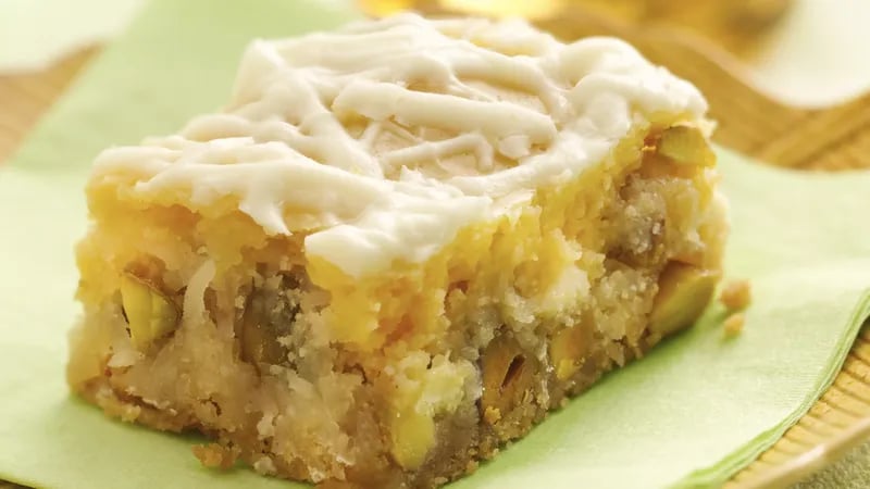 White Chocolate Key Lime Calypso Bars