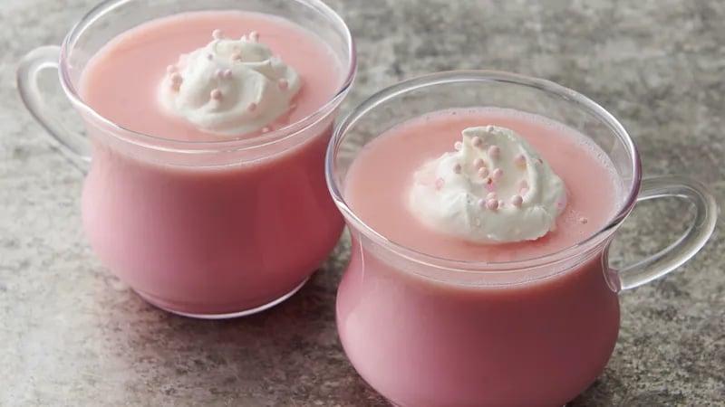 Millennial Pink Hot Chocolate