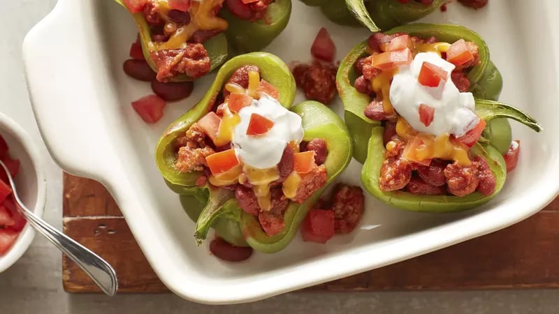 Taco-Seasoned Stuffed Peppers