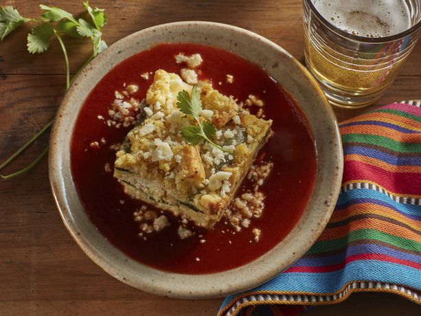 Chile Relleno Savory Bread Pudding