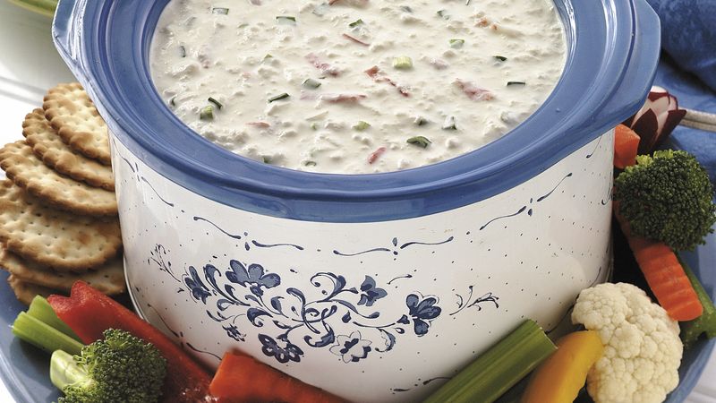 Slow Cooked Hot Crab Dip