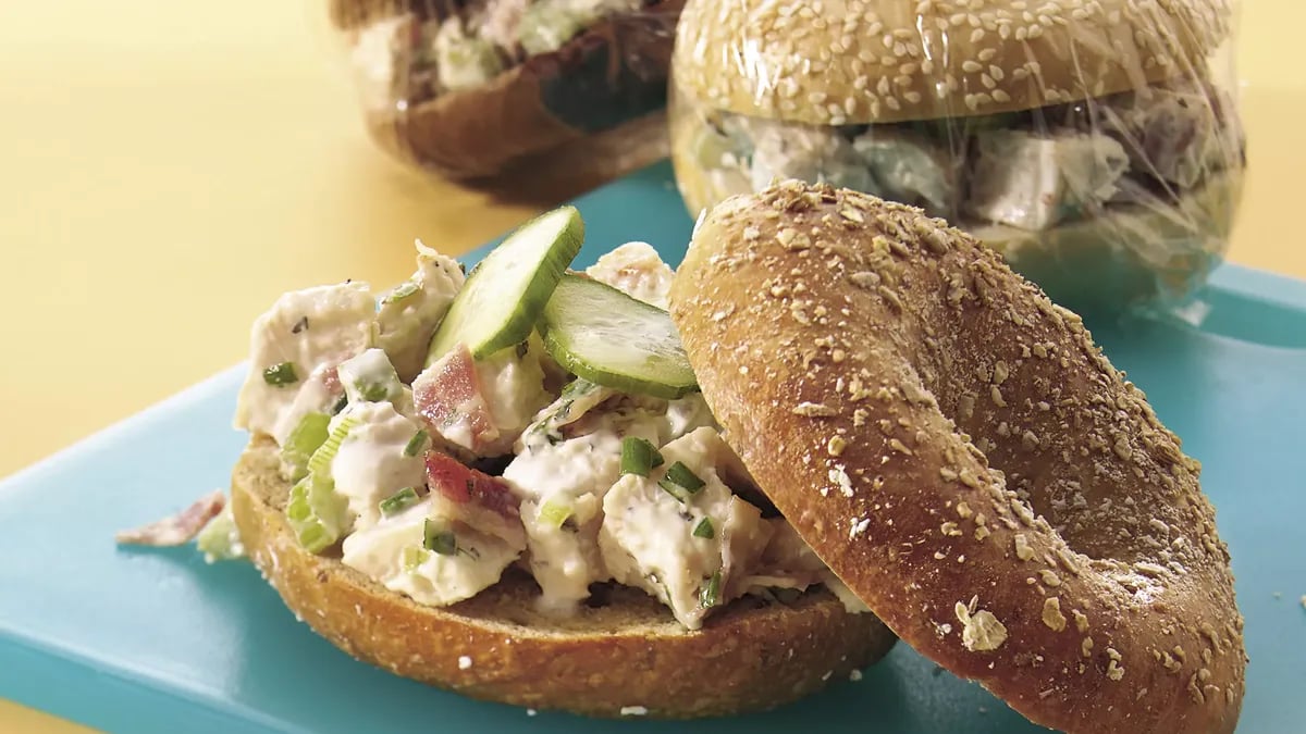 Bagel Shop Chicken Salad Sandwiches