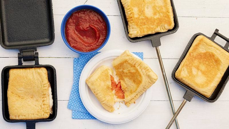 Pie Iron Pizza Pockets - Fresh Off The Grid