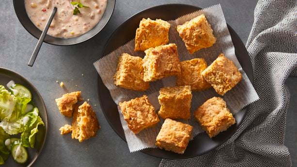 Sweet Potato Butter Square Biscuits