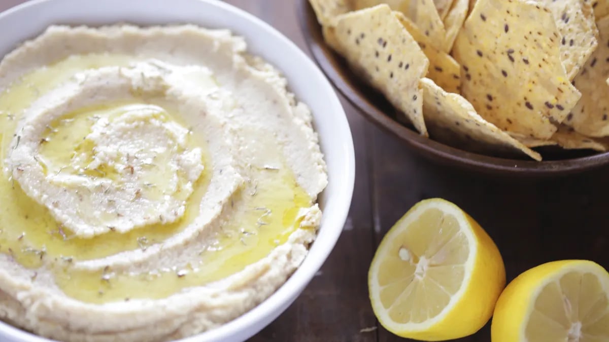 Lemon Thyme Cauliflower Bean Dip