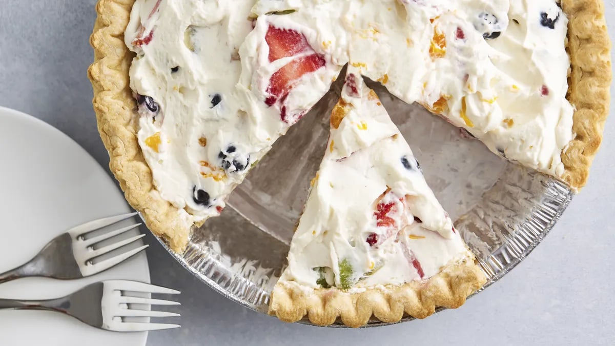 Fruit and Cream Pie