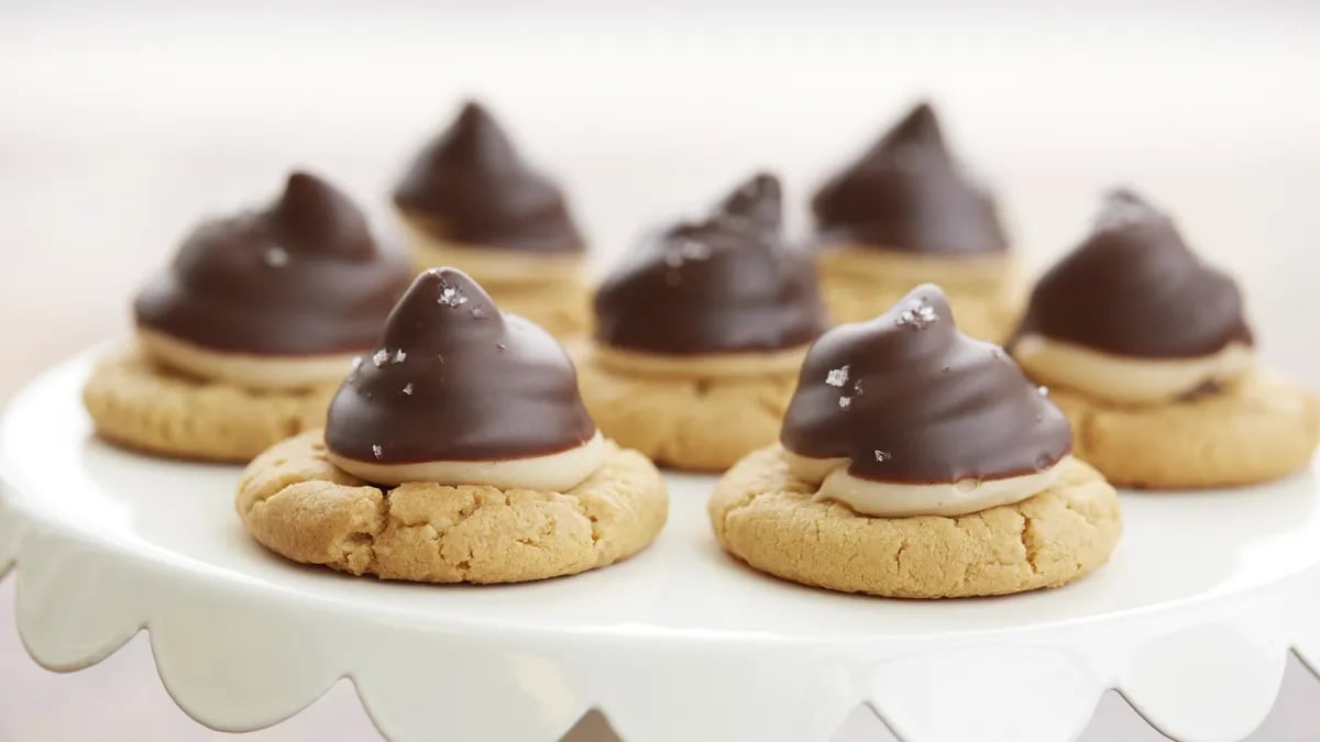 Chocolate Peanut Butter Hi Hat Cookies