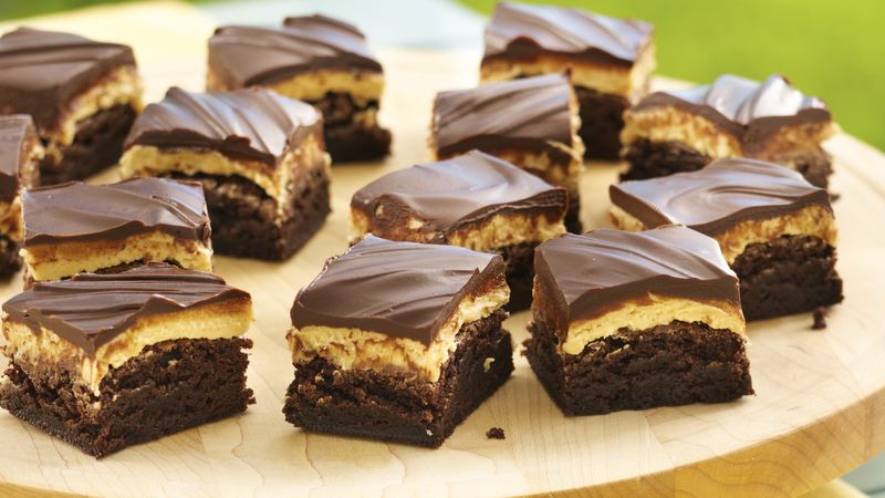 Traditional Peanut Butter Truffle Brownies