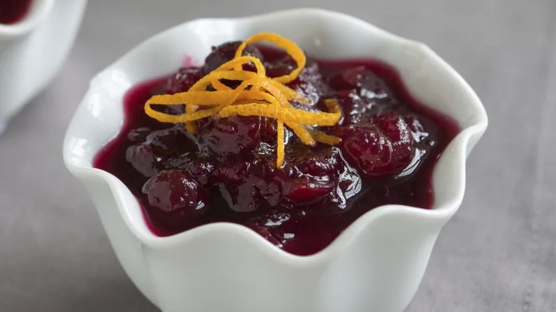 Cranberry Sauce with Orange