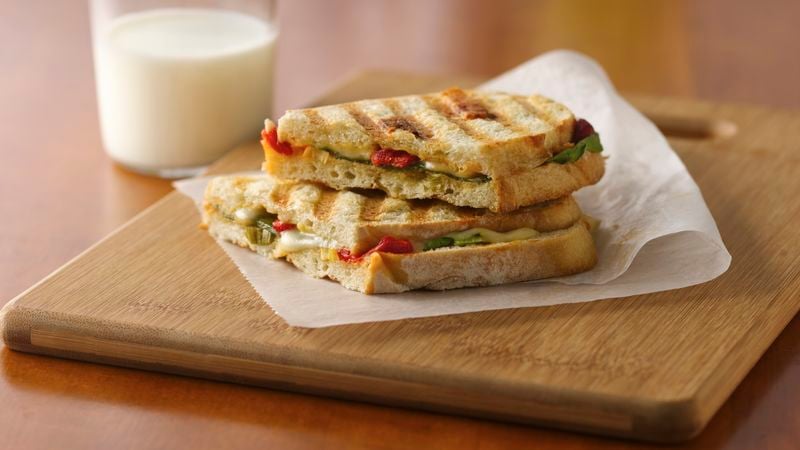 Fontina Panini with Spinach