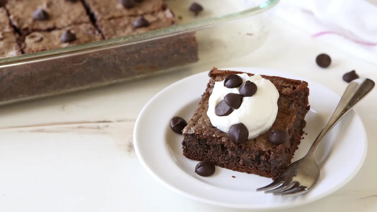 Triple Chocolate Gooey Butter Cake