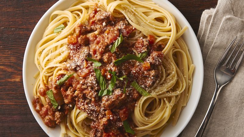 Slow-Cooker Beef Bolognese