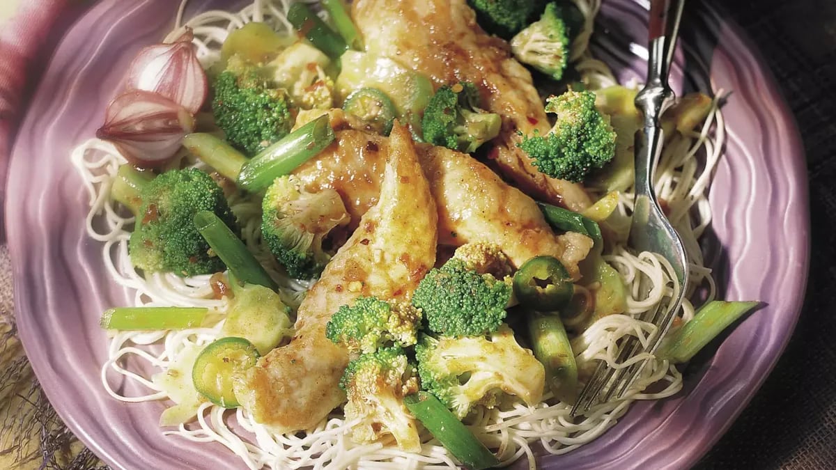 Spicy Chicken with Broccoli