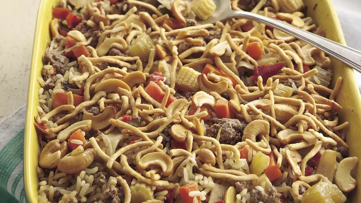 Easy Chow Mein Casserole