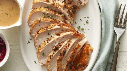 Dry-Brined Turkey Breast with Gravy Recipe 