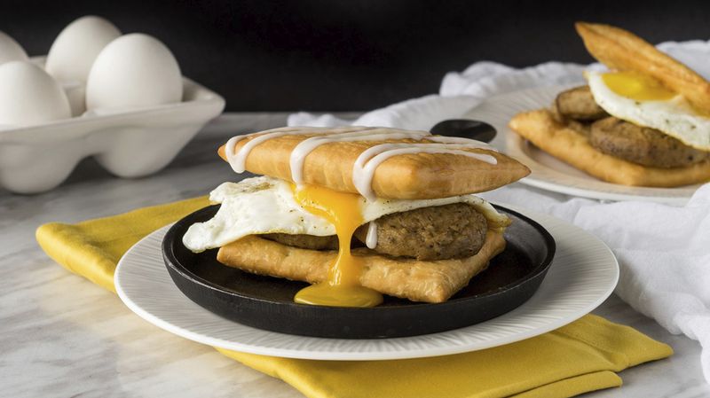 Sausage and Egg Strudel Sandwiches