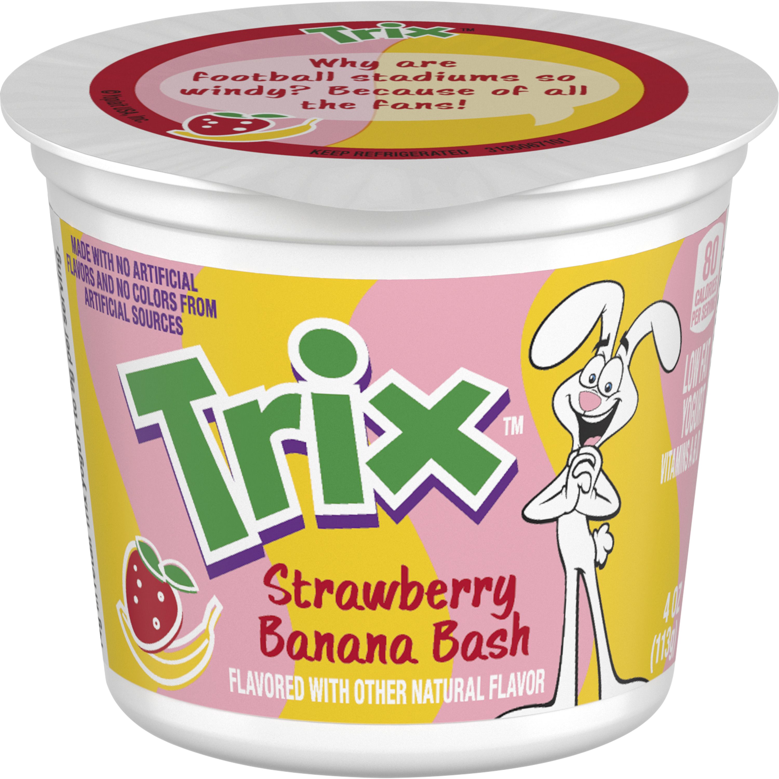Yoplait® Trix™ Gluten Free Yogurt Single Serve Cup Strawberry Yoplait® Trix™ Gluten Free Yogurt Single Serve Cup Strawberry