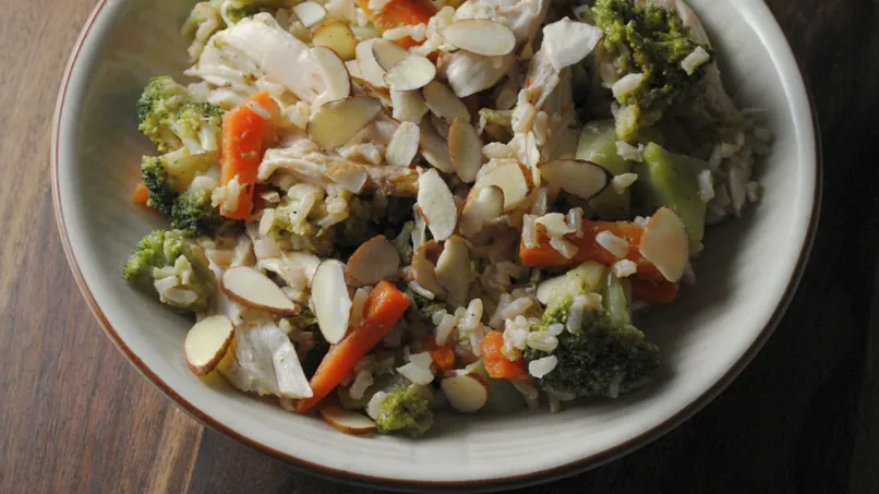 Brown Rice Turkey Salad