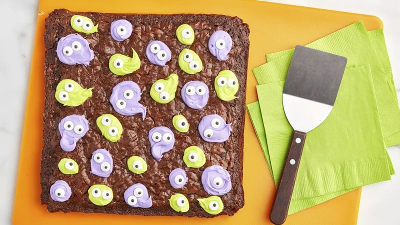 Spooky Halloween Brownies