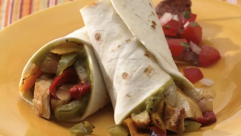 Easy Southwest Chicken Fajitas