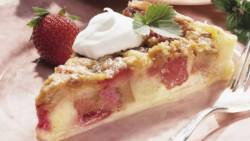 Rhubarb Brunch Cake