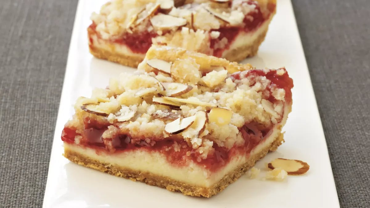 Cherry Cheesecake Bars