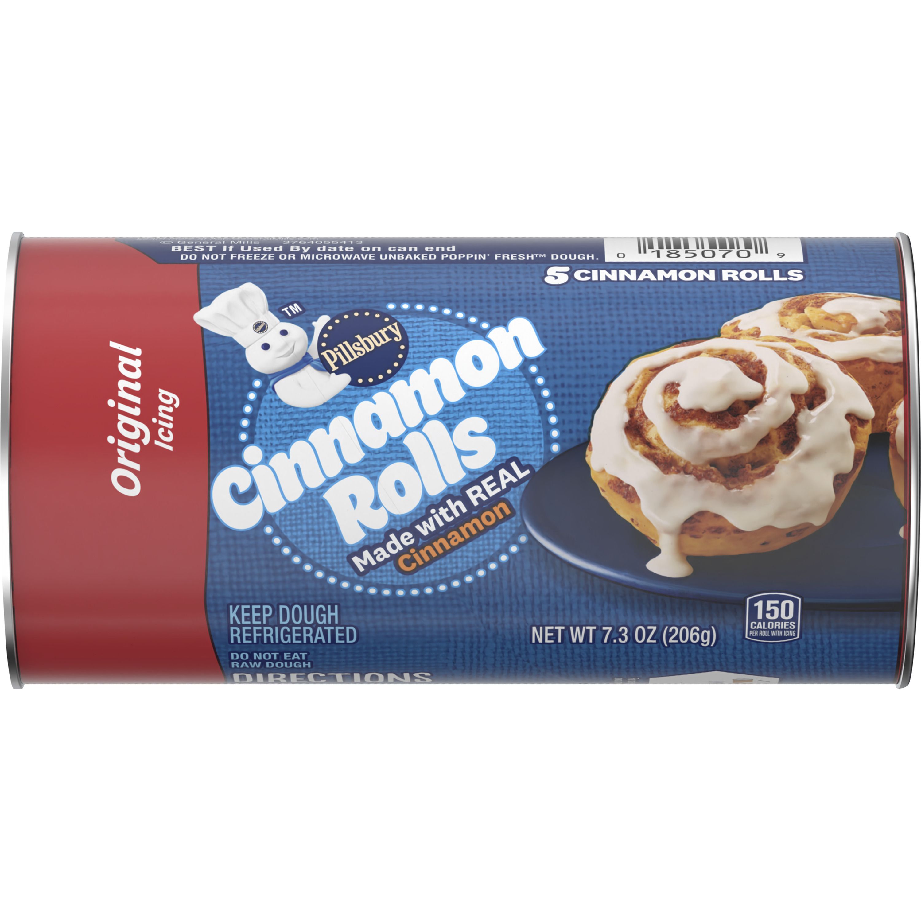 Pillsbury™ Cinnamon Rolls with Original Icing (5 count) - Front