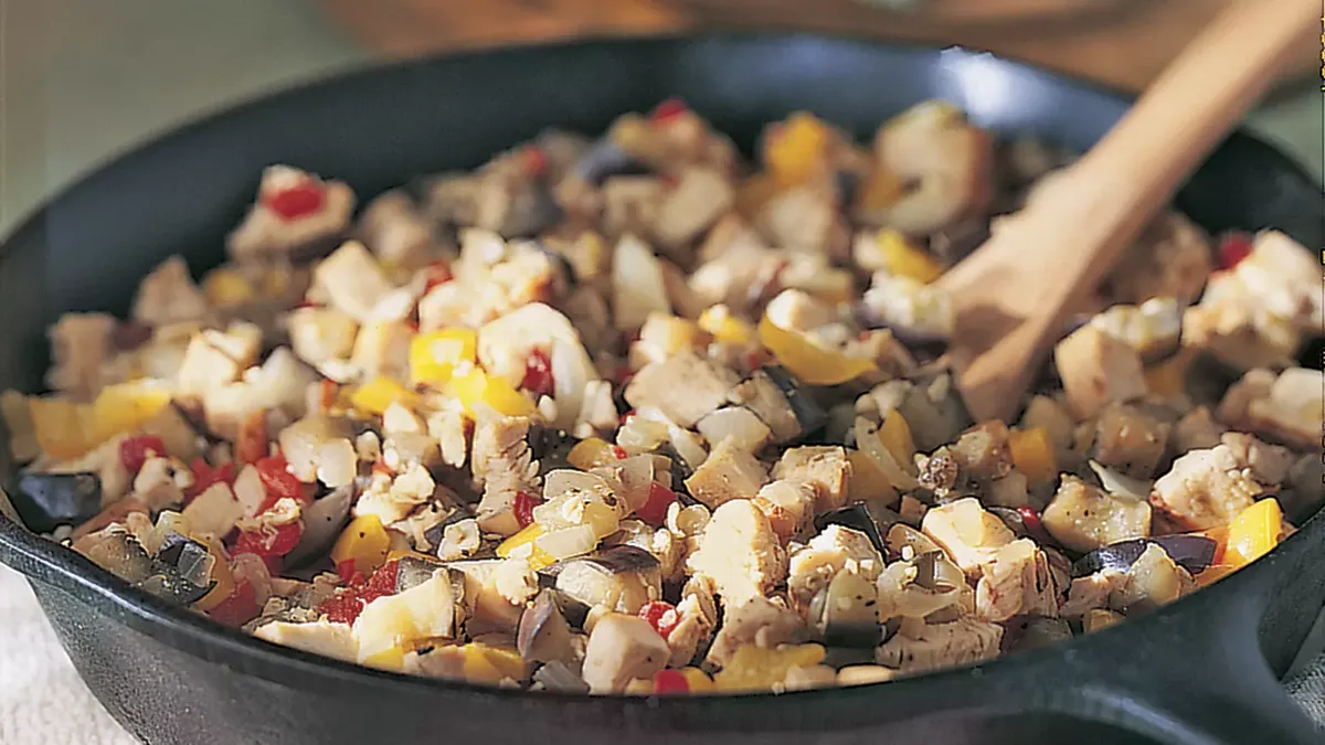 Chicken-Vegetable Toss