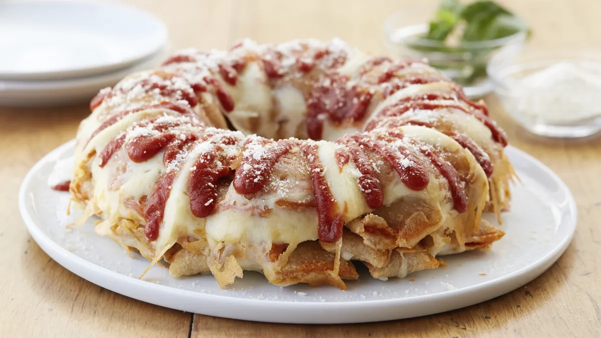 Pizza Roll Bundt Cake