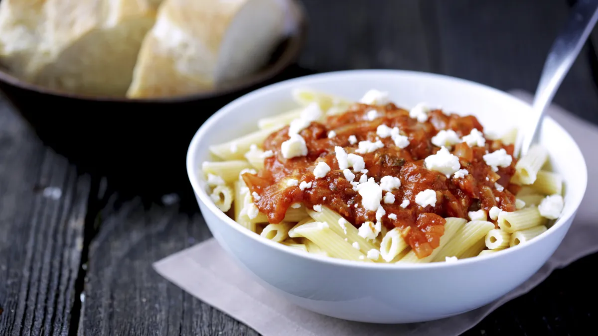 Easy Cinnamon-Tomato Penne