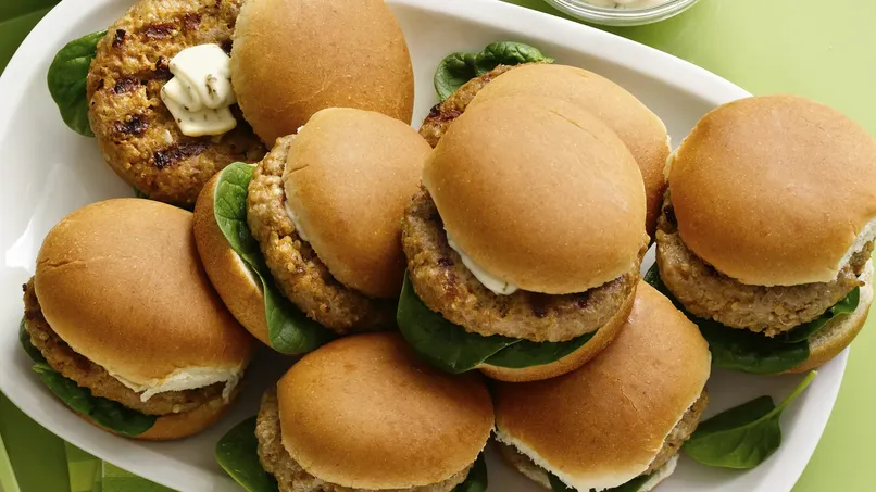 Turkey Sliders with Quinoa