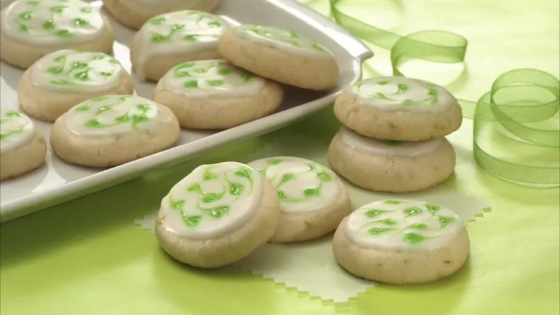 Holiday Lime Cooler Cookies (Cookie Exchange Quantity)
