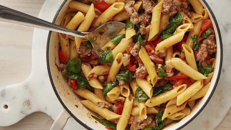 Italian Sausage One-Pot Pasta