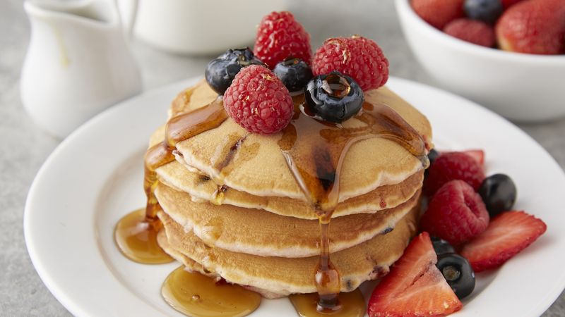 Triple Berry Pancakes