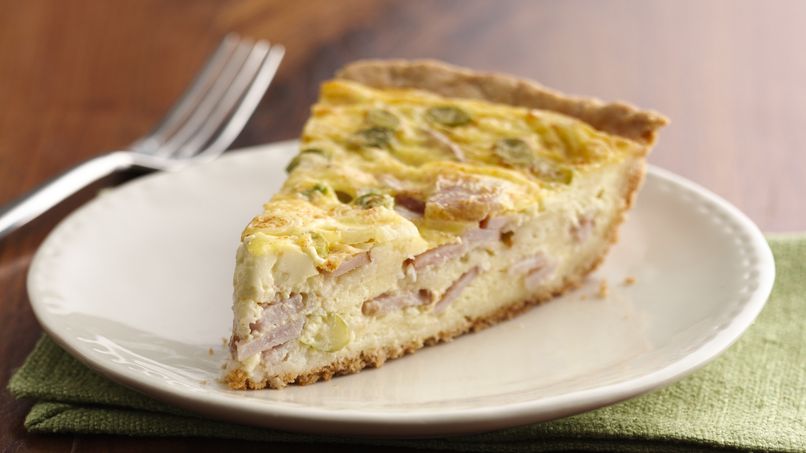Easy Cheese and Bacon Quiche