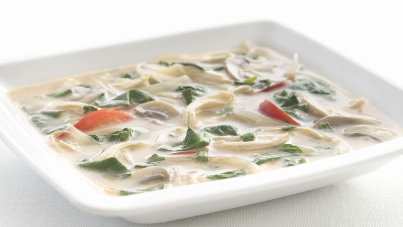 Skinny Thai Chicken Soup