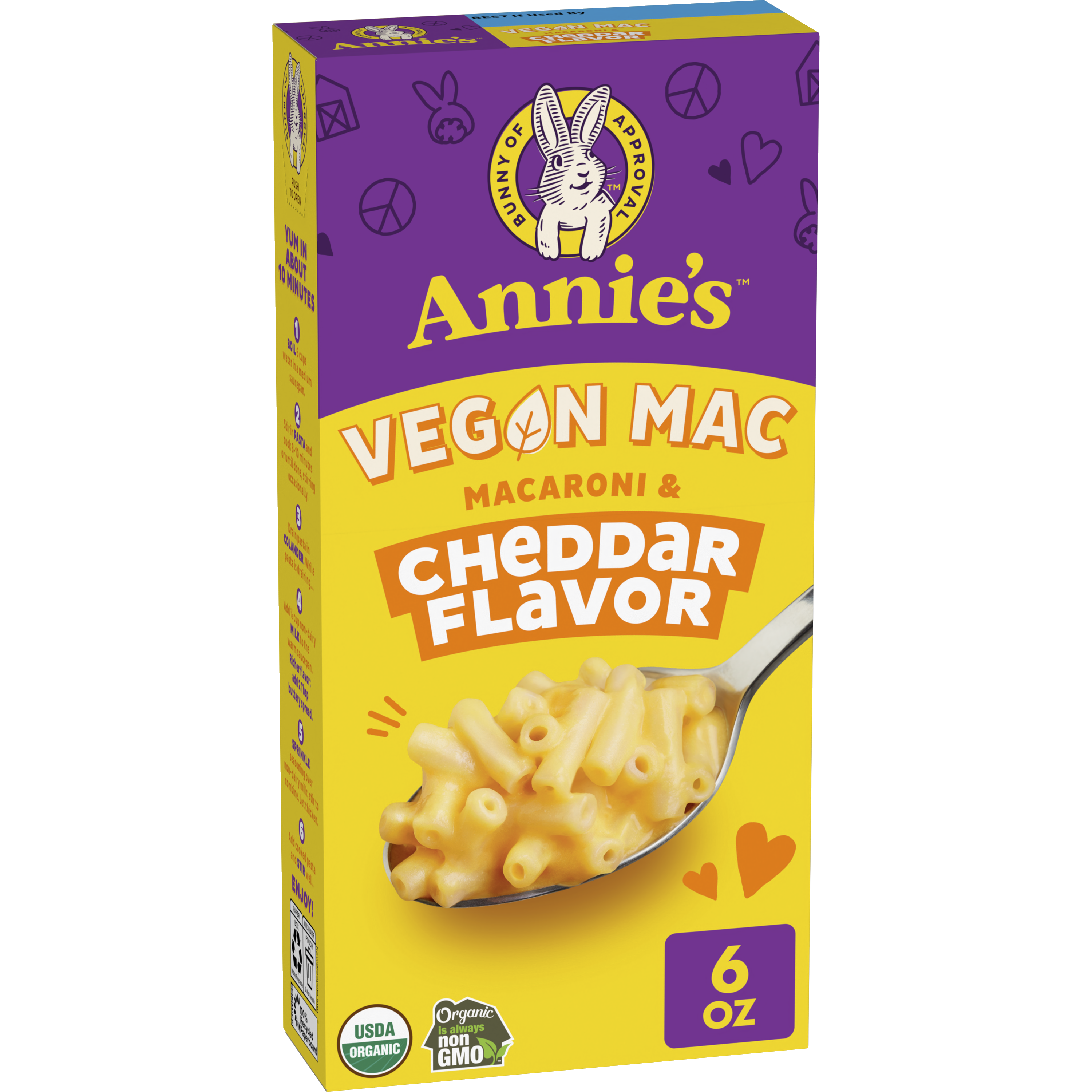 Annie's Vegan Macaroni & Cheddar | Annie's Homegrown
