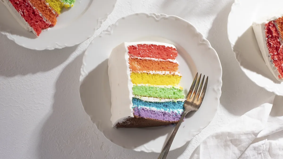 Rainbow Layer Cake