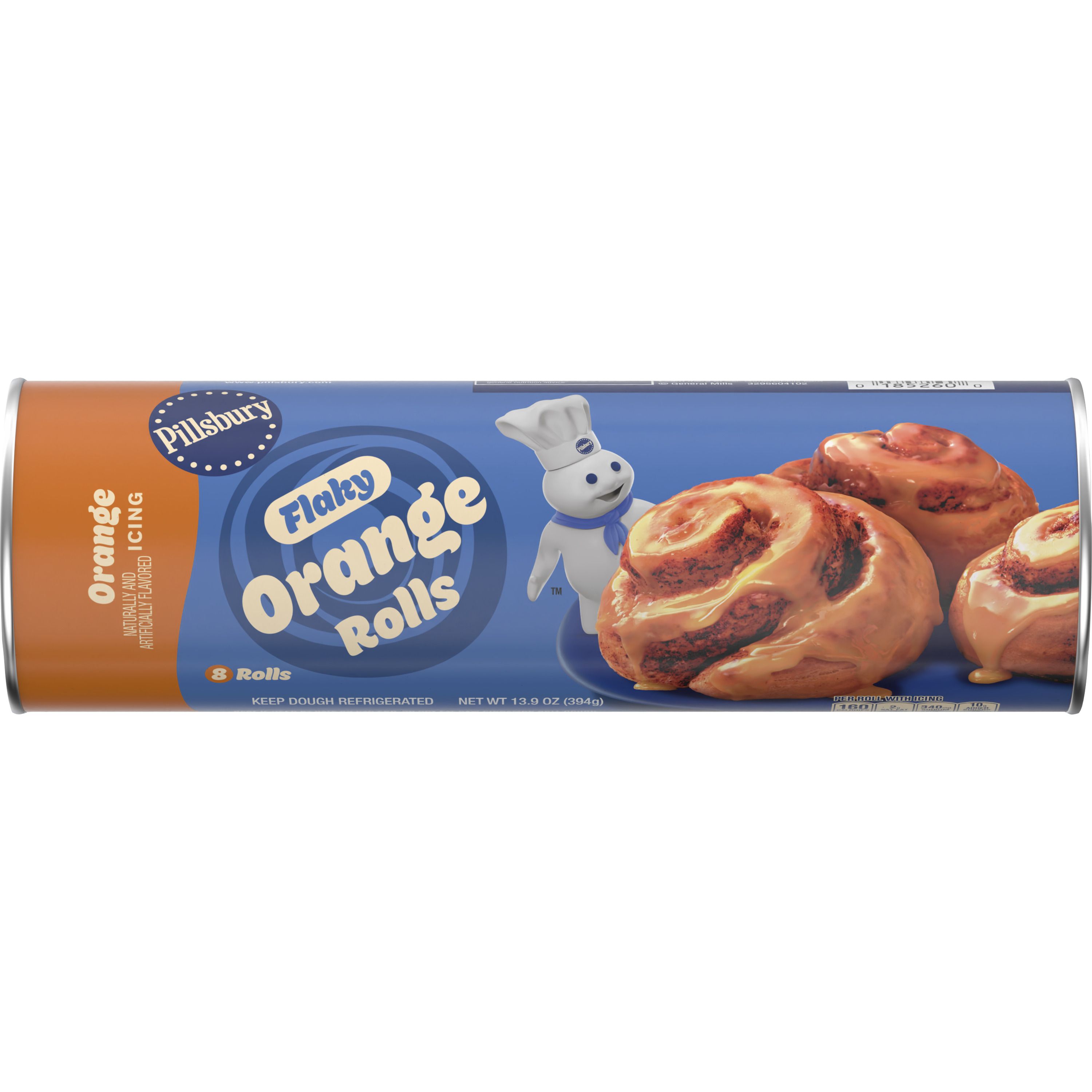 Pillsbury™ Orange Rolls with Orange Icing - Front