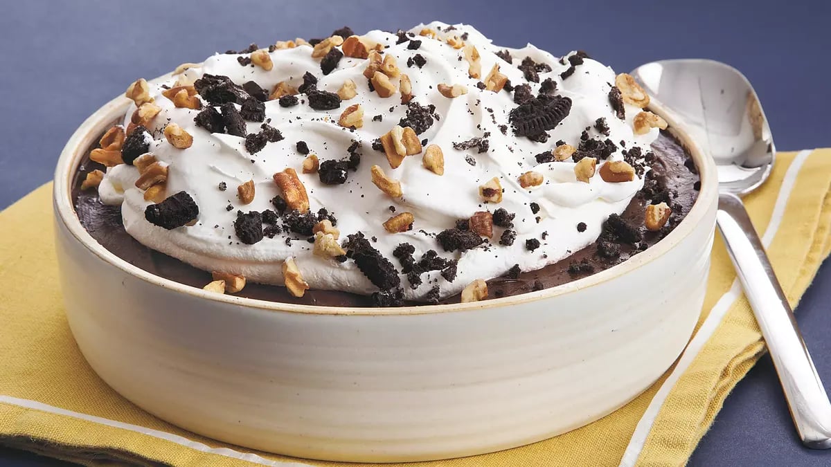 Chocolate Cookie Pudding