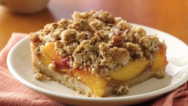 Peach Pie Squares