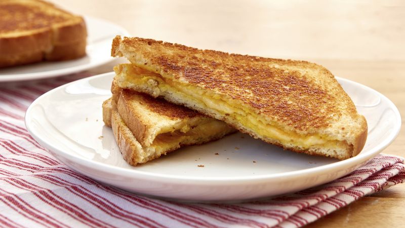 Grilled Two-Cheese Sandwich
