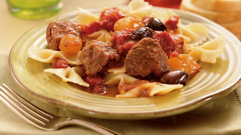Slow-Cooker Zesty Italian Beef Tips