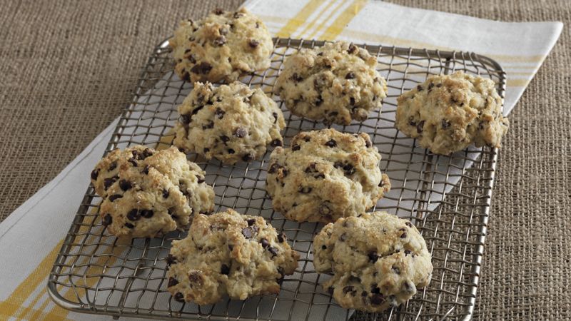 Banana-Chocolate Chip Biscuits