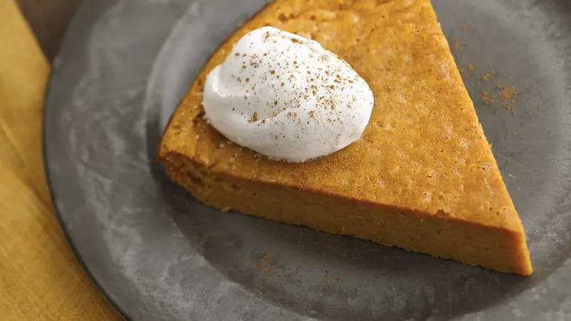 Impossibly Easy Pumpkin Pie 