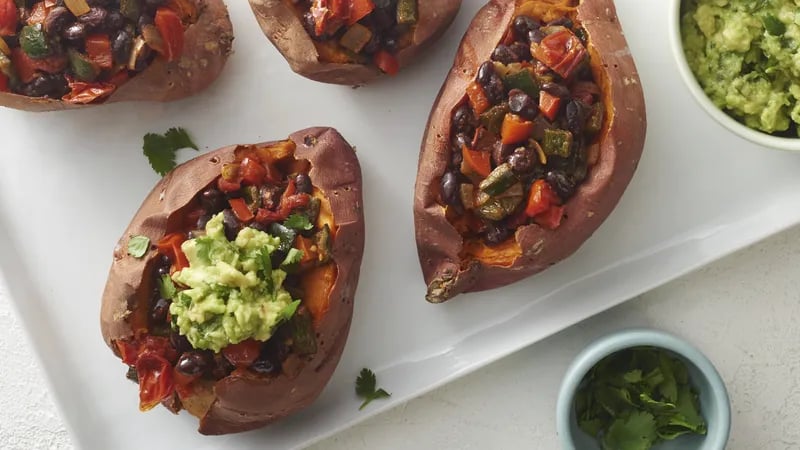 Southwest Stuffed Sweet Potatoes