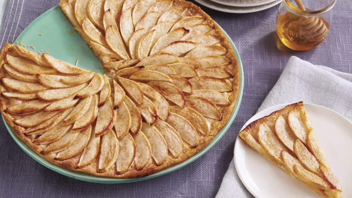 Thin French Apple Tart