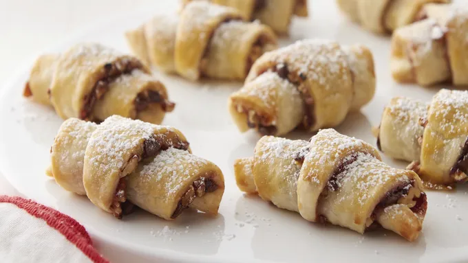 Chocolate-Raspberry Rugelach Cookies